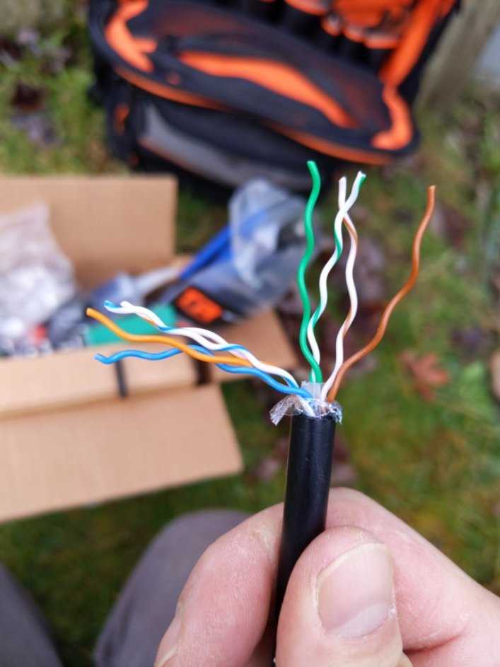 Terminating Cat6 Cable with RJ45 Connector